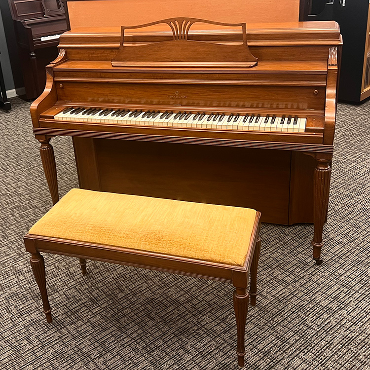 vintage steinway upright piano