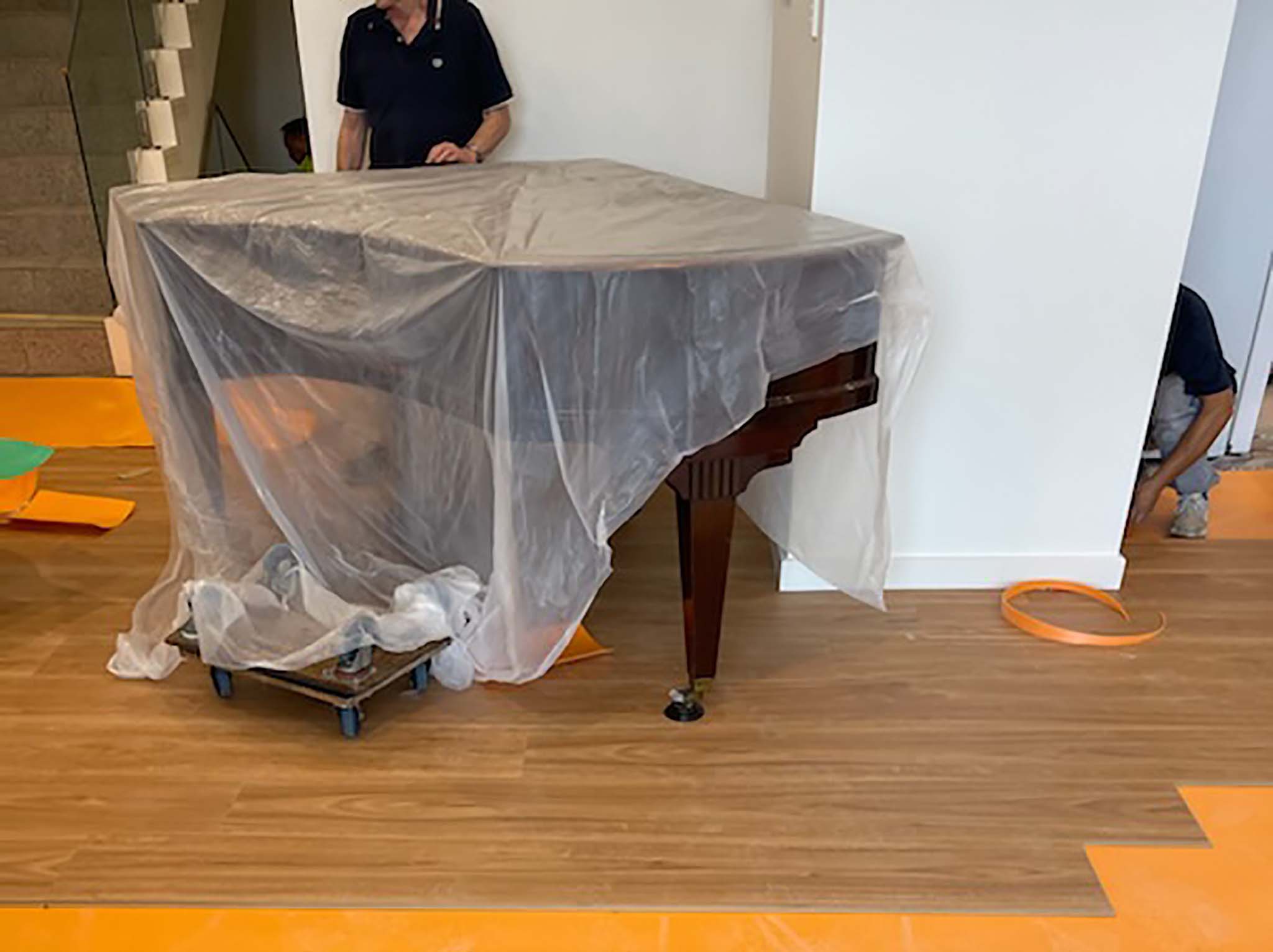 Moving Grand Piano 8